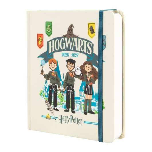 Agenda Escolar 2026/2027 Dia Página M Harry Potter com Lomo