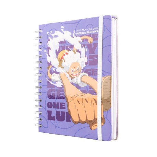 Agenda Escolar 2026/2027 One Piece Gear 5 A5 Semana Vista