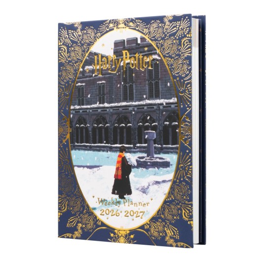 Agenda Escolar 2026/2027 Harry Potter A5 17 Meses com Lomo