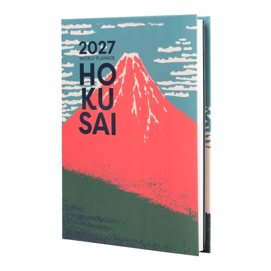 Agenda Escolar 2026/2027 Hokusai A5 17 Meses com Lomo