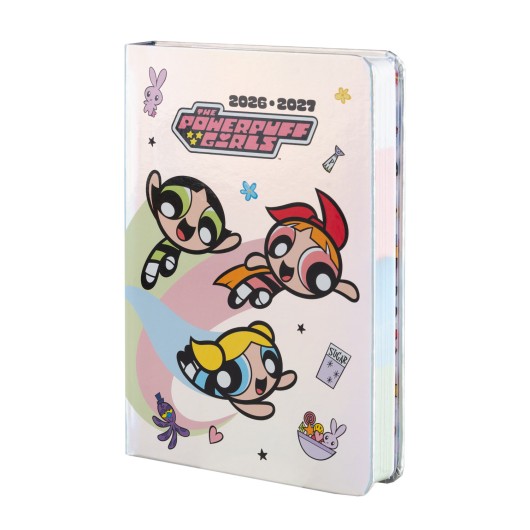 Agenda Escolar 2026/2027 Powerpuff Girls Pocket 17 Meses