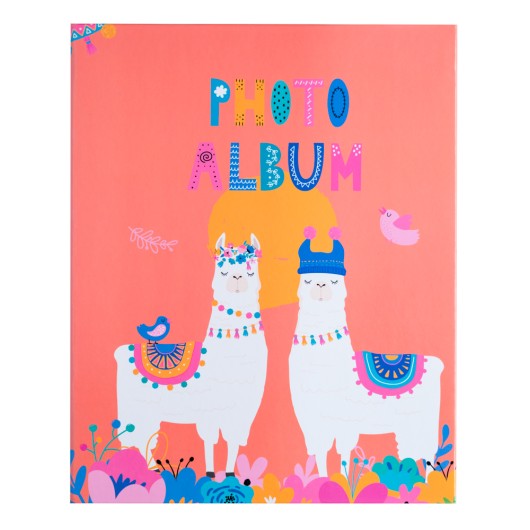 Álbum de Fotos 200 Bolsilhos Llama – Papelaria