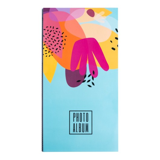 Álbum de Fotos Soft 96 Bolsilhos Abstract Summer – Papelaria