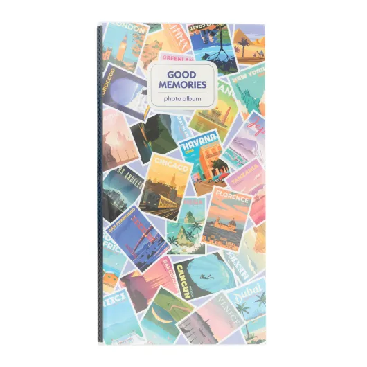 Álbum de Fotos Soft 96 Bolsilhos 10×15 cm Wanderlust