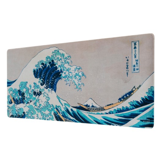 Alfombrilha Rato XL La Grande Onda de Kanagawa Hokusai