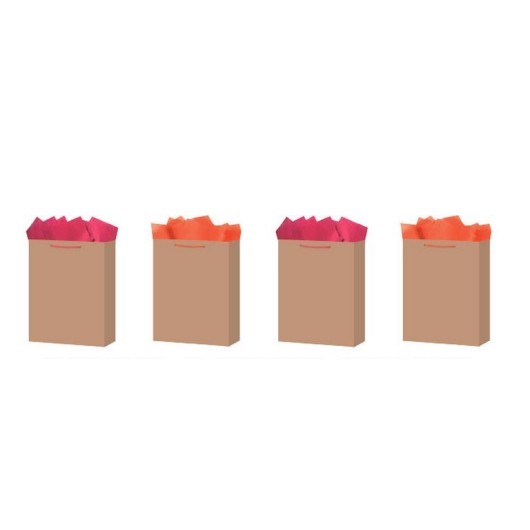 Bolsa de Presente Kraft Marrom Grande