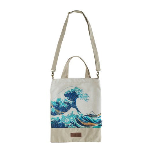 Mala de Tela A Grande Onda de Kanagawa Hokusai