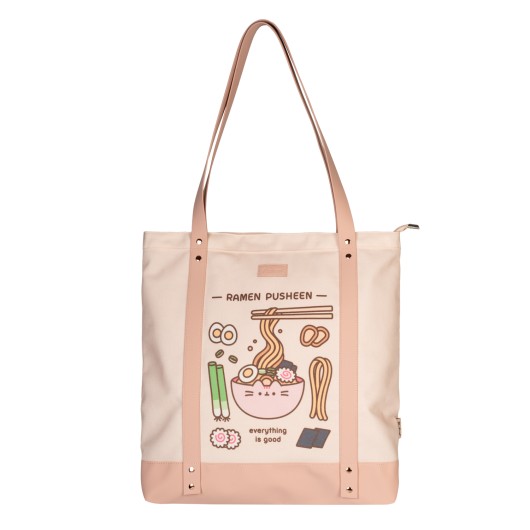 Mala de Tela Premium Pusheen Sushi Roll