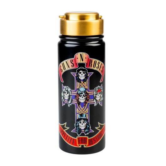 Botelha Metálica Hot&Cold 550ml Guns N Roses – Estilo Rockeiro