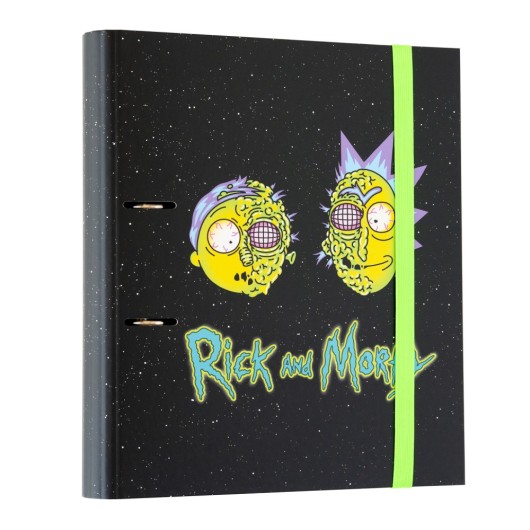 Pasta 2 Anilhas Rick & Morty Mutant