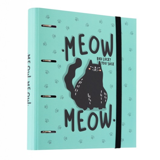Pasta 4 Anilhas Meow Meow Weird Cats