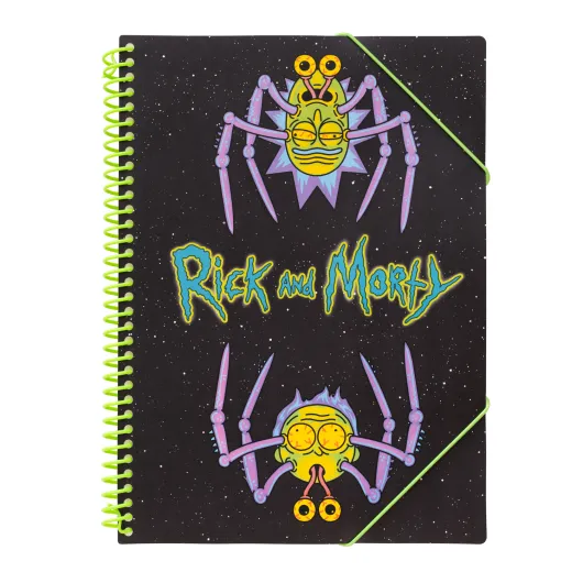 Pasta de Capas A4 Rick & Morty Mutant