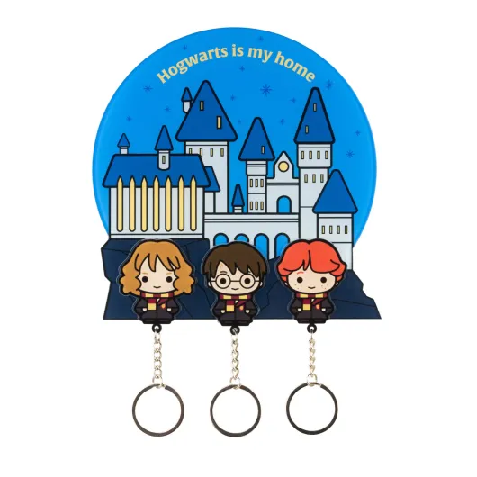 Cabide de Chaves com Chaveiro Harry Potter