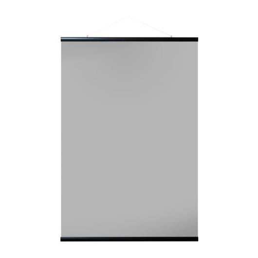 Suporte Magnético Vertical para Pósters Preto