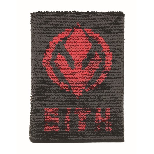 Caderno A5 Premium Star Wars Episode IX Lentejuelas