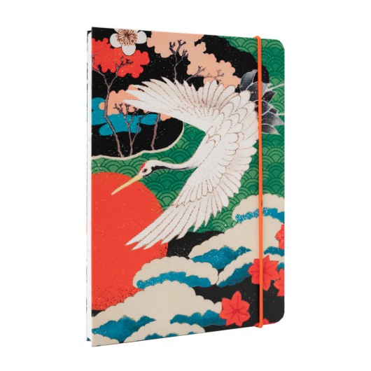 Caderno Costurado A5 Japanese Crane Kokonote