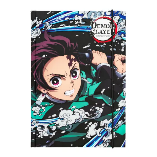 Caderno Premium A5 Demon Slayer – Criatividade e Estilo