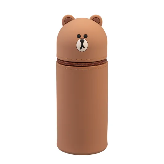 Estojo 3D Line Friends Brown