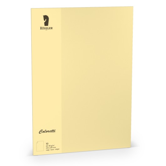 Folio A4 Coloretti 10 Unidades Marrom Areia