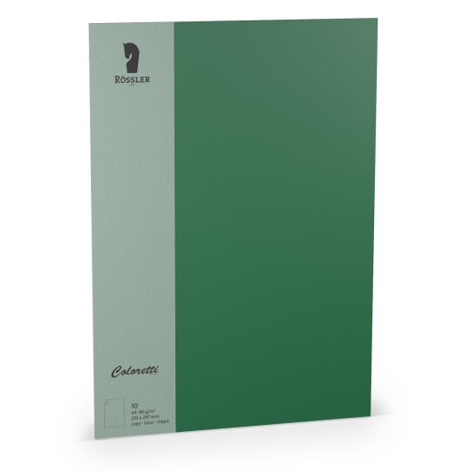 Fólio A4 Coloretti 10 Unidades Verde Escuro