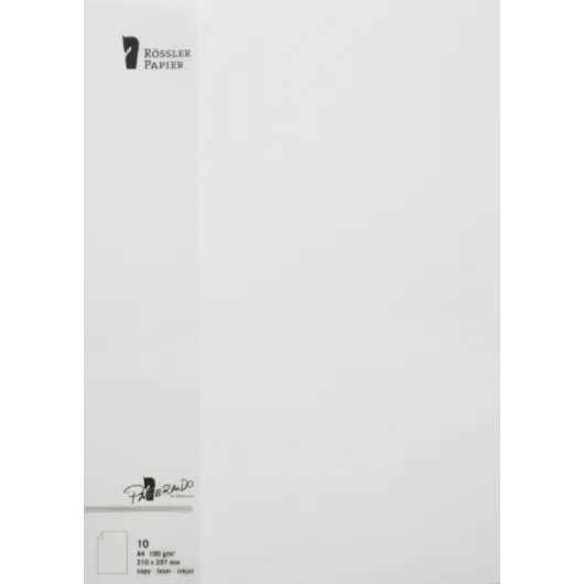 Fólio A4 Paperado 10 Unidades Branco