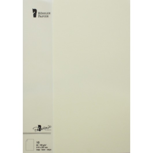 Fólio A4 Paperado 10 Unidades Creme