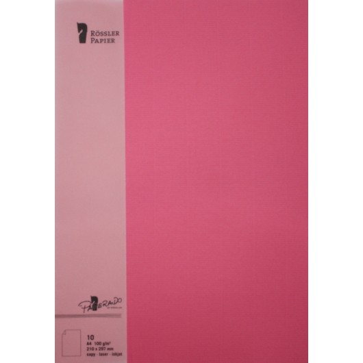Folio A4 Paperado – 10 Unidades Fucsia