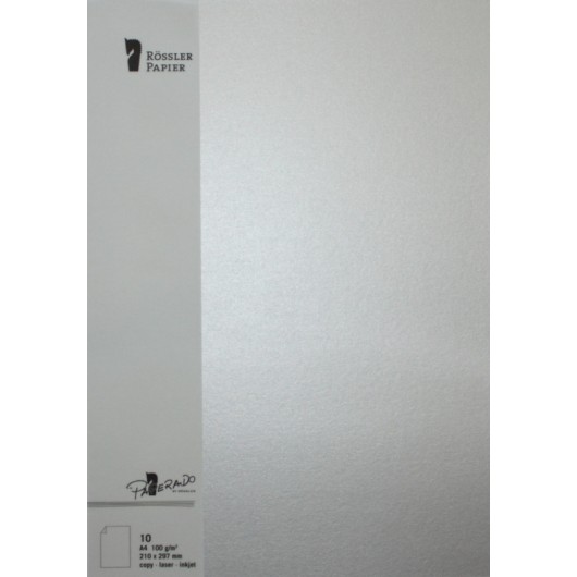 Fólio A4 Paperado 10 Unidades Prata