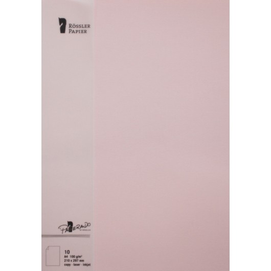 Fólio A4 Paperado 10 Unidades Rosa
