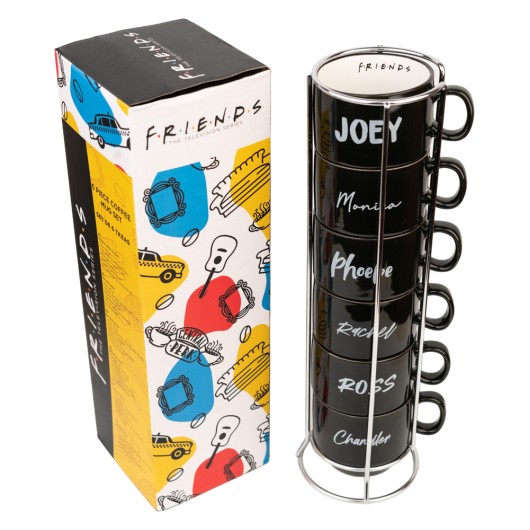 Jogo de 6 Canecas Friends