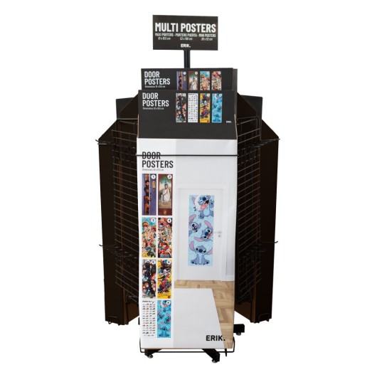 Kit Expositor Multiposter com 6 Compartimentos