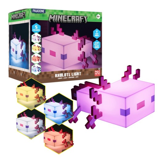 Lanterna Axolotl – Minecraft
