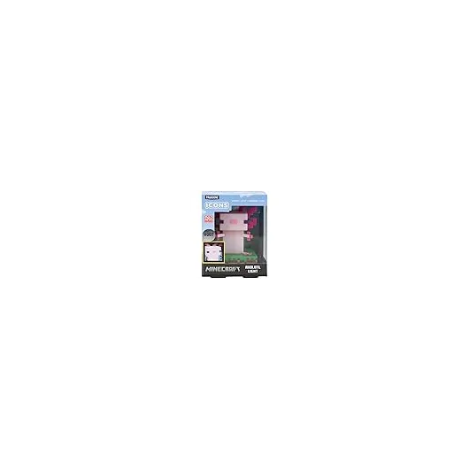 Lâmpada Axolotl Minecraft – Produto Licenciado