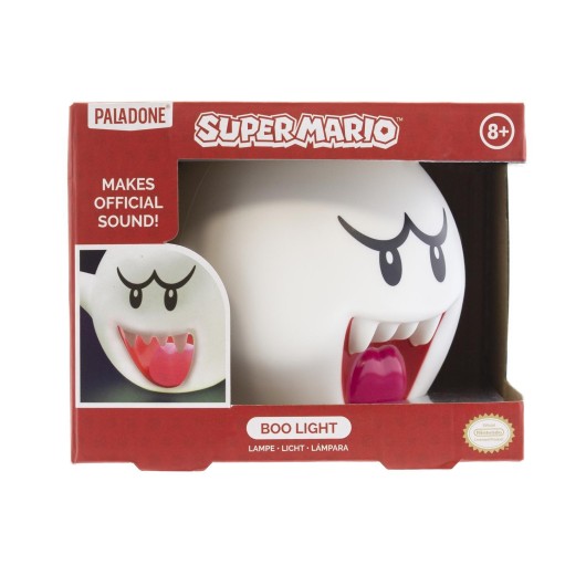 Lâmpada com Som Nintendo Super Mario Boo