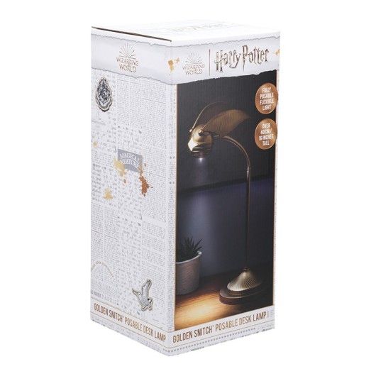Lâmpada de Secretário Harry Potter Golden Snitch