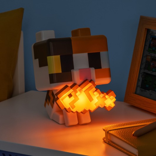 Lâmpada Globuddies Minecraft Cat