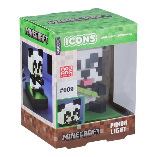 Lâmpada Icons Minecraft Panda