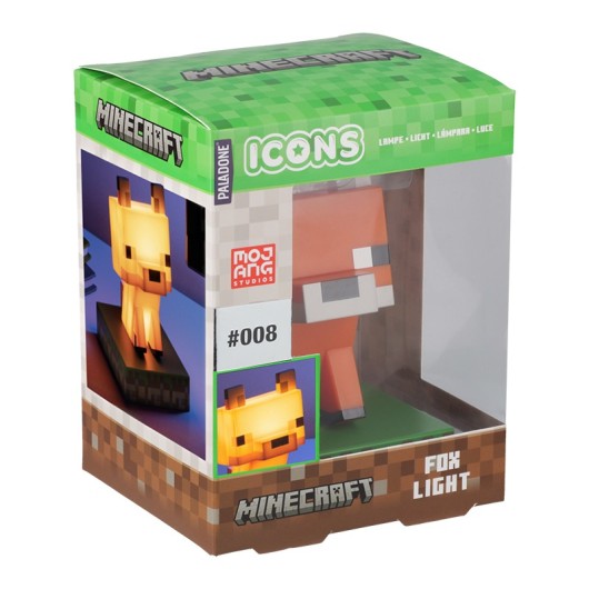 Lâmpada Icons Minecraft Zorro