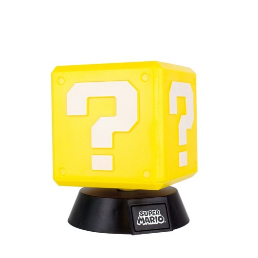 Lâmpada Icons Nintendo Super Mario Bloco Interrogação