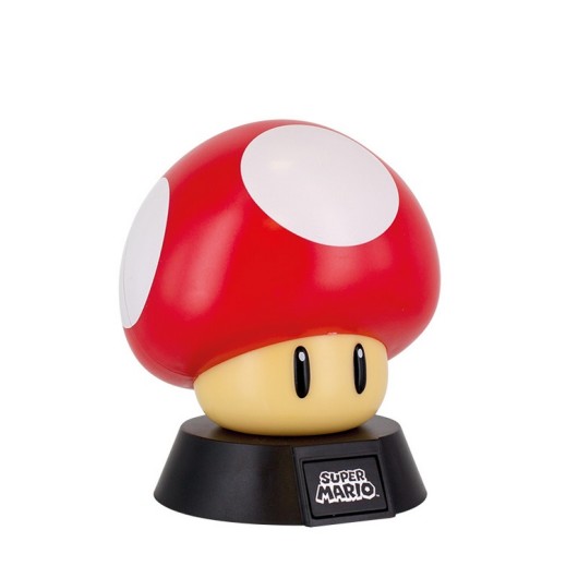 Lâmpada Icons Nintendo Super Mario Super Mushroom