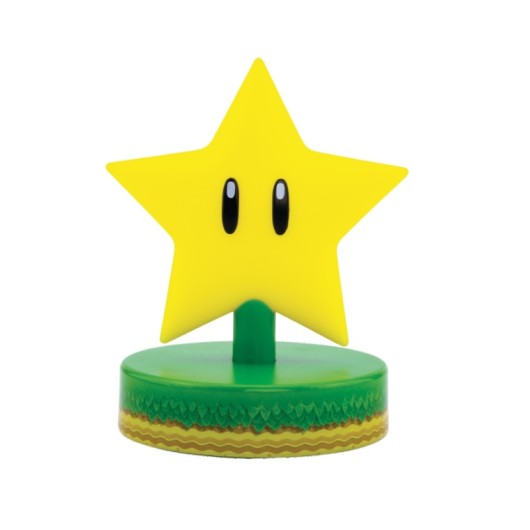 Lâmpada Icons Nintendo Super Mario Super Star – Papelaria