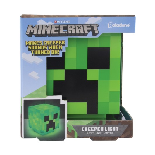 Lâmpada Minecraft Creeper