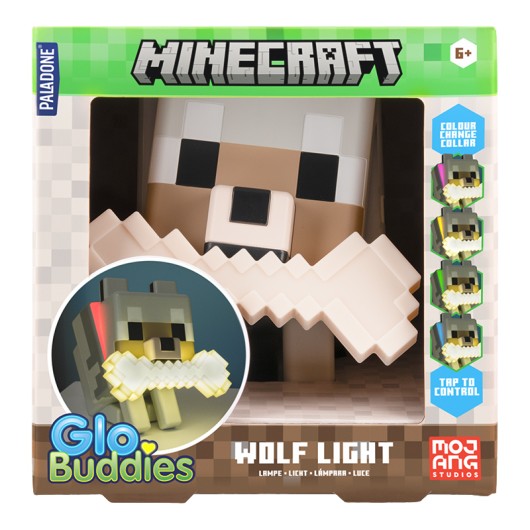 Lanterna Minecraft Globuddies – Wolf
