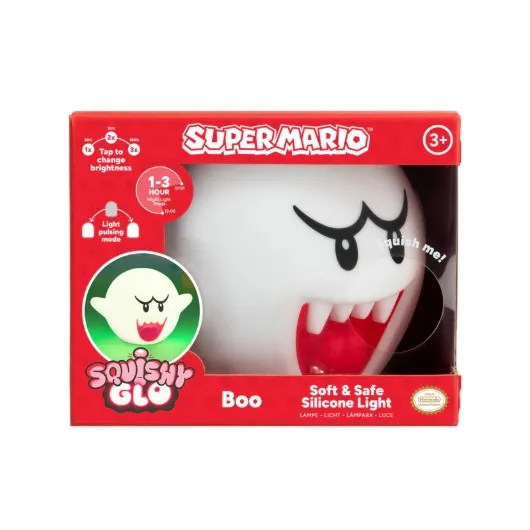 Lâmpada Silicone Boo – Super Mario