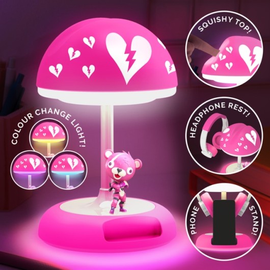 Lâmpada Squishy Fortnite Recarga Cuddle Team Leader