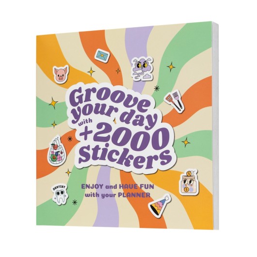 Livro de Autocolantes Groove Your Day