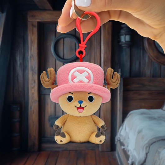 Chaveiro de Peluche One Piece Tony Tony Chopper