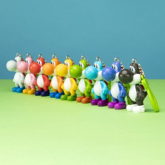Chaveiros Backpack Buddies Yoshi – 24 Unidades