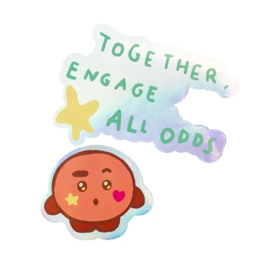 Pack de 2 Autocolantes Vinilo BT21 The Journey – Shooky