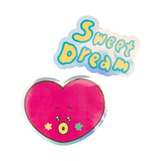 Pack de 2 Autocolantes Vinilo BT21 The Journey – Tata